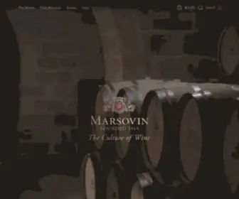 Marsovinwinery.com(Marsovin Winery Online Shop) Screenshot