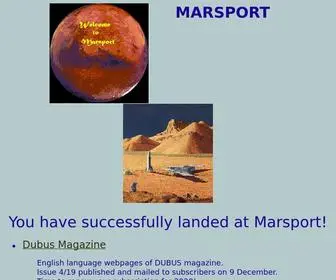 Marsport.org.uk(GM4PMK's Marsport) Screenshot