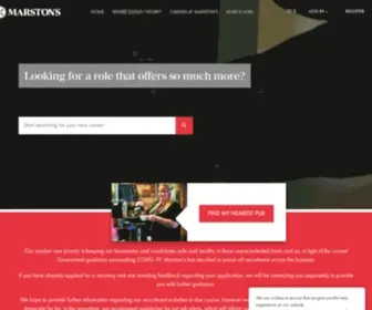 Marstonscareers.co.uk(Marston's Careers) Screenshot