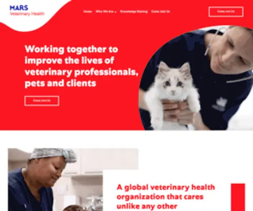 Marsveterinary.com(Mars Veterinary Health) Screenshot