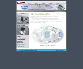 Marsys.cz(Servis a prodej prumyslovych stroju) Screenshot