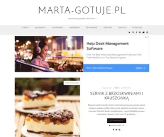 Marta-Gotuje.pl(Blog kulinarny) Screenshot