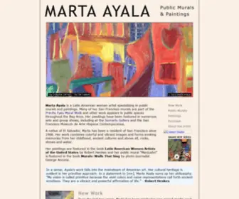 Martaayala.com(Marta Ayala) Screenshot