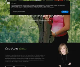 Martabaldini.it(Consulenze nutrizionali personalizzate online e on live) Screenshot