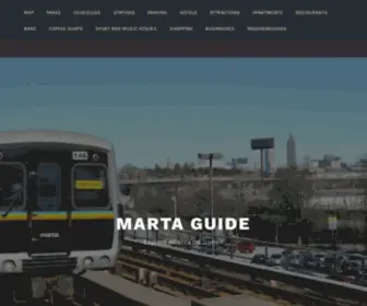 Martaguide.com(MARTA Guide) Screenshot