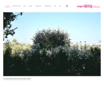 Martapuig.es(Estudio de paisajismo en Andalucía) Screenshot