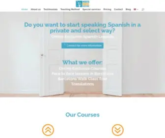 Martaspanishclass.com(Online Exclusive Spanish lessons) Screenshot