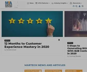 Martechadvisor.com(MarTech Advisor) Screenshot