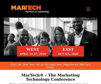 Martechconf.com(MarTech is a vendor) Screenshot