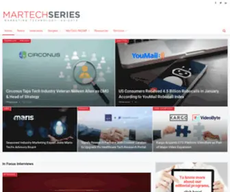Martechseries.com(MarTech Series) Screenshot
