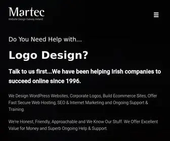 Martec.ie(Web Design Ireland) Screenshot