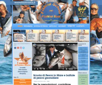 Martellifrancesco.it(Corsi e scuola di pesca) Screenshot