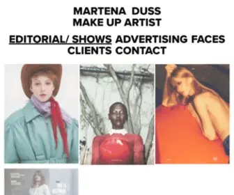 Martenaduss.com(Make up artist) Screenshot