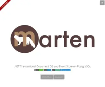 Martendb.io(Marten) Screenshot