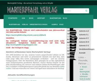 Marterpfahlverlag.com(Marterpfahl Verlag) Screenshot