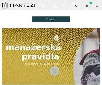 Martezi.cz(Designed for success) Screenshot