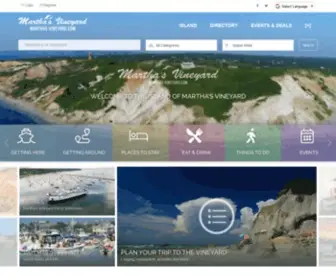 Marthas-Vineyard.com(Martha's Vineyard) Screenshot