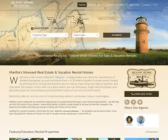 Marthasrealestate.com(Martha's Vineyard Real Estate & Vacation Rentals Island Home Realty) Screenshot