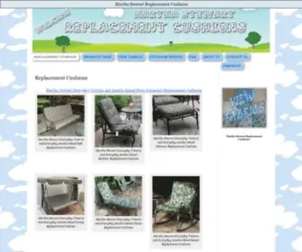 Marthastewartreplacementcushions.com(Martha Stewart Patio Furniture Replacement Cushions) Screenshot