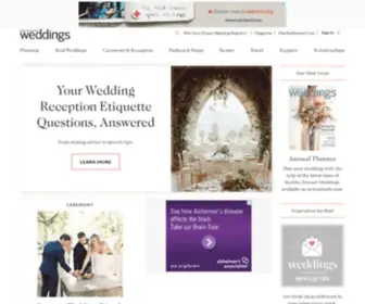 Marthastewartweddings.com(Martha Stewart Weddings) Screenshot