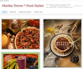 Marthatorresfoodstylist.com( Martha Torres) Screenshot