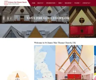 Marthomachurch.org.uk(St James Mar Thoma Church) Screenshot