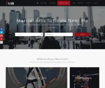 Martialartslab.com(Martial Arts Schools Near Me) Screenshot