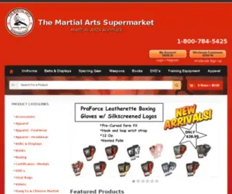 Martialartssupermarket.com(Martial Arts Supply Inc) Screenshot