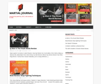 Martialjournal.com(Martial Journal) Screenshot