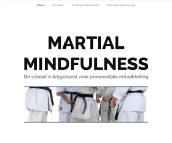 Martialmindfulness.nl(Martial Mindfulness) Screenshot