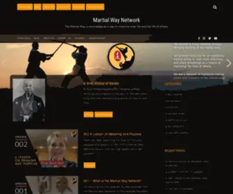 Martialwaynetwork.com(The Martial Way) Screenshot