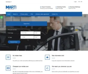 Marticars.com(Marti Cars) Screenshot