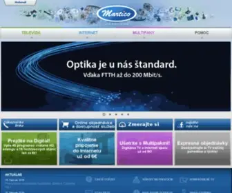 Marticonet.sk(Hlavná stránka) Screenshot