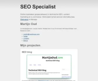 MartijNoud.nl(Martijn Oud) Screenshot