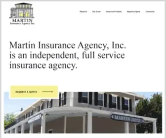 Martin-Agency.com(Martin Insurance Agency) Screenshot