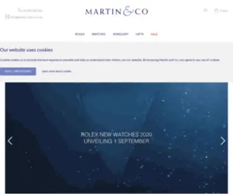 Martin-AND-CO.com(Martin & Co) Screenshot