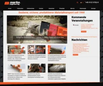 Martin-ENG.de(Lösungen für den Schüttguttransport) Screenshot