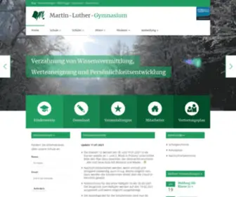 Martin-Luther-GYmnasium.com(Martin-Luther-Gymnasium Eisenach) Screenshot