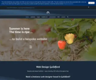 Martinabeldesign.com(Web Design Guildford) Screenshot