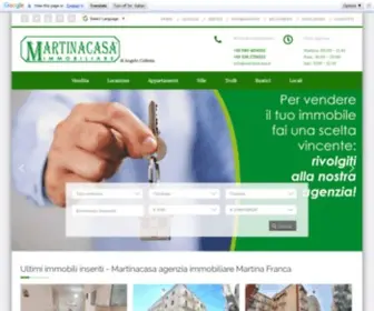 Martinacasa.it(Immobili In Vetrina) Screenshot