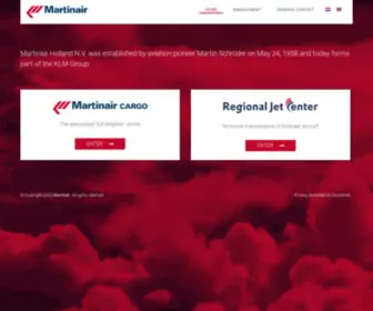 Martinair.com(Martinair) Screenshot