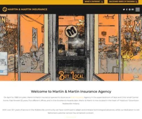 Martinandmartin.biz(Martin & Martin Insurance Agency) Screenshot