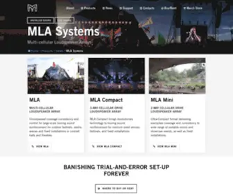Martinaudio-Mla.com(MLA Systems) Screenshot