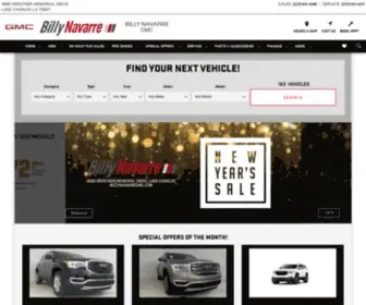 Martinautomotive.com(Billy Navarre GMC) Screenshot