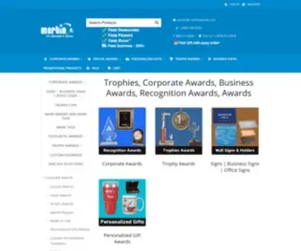 Martinawards.com(Corporate Awards) Screenshot