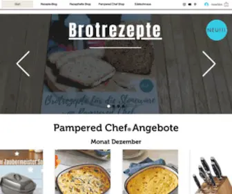 Martinaziehl.de(Pampered Chef ® Shop) Screenshot