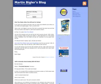 Martinbiglerblog.com(Martinbiglerblog) Screenshot