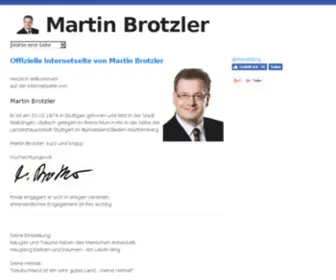 Martinbrotzler.de(Martin Brotzler) Screenshot