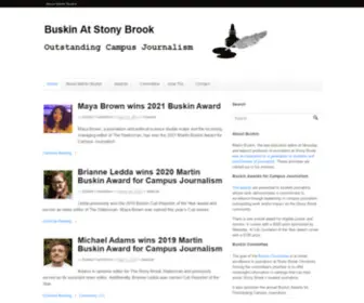 Martinbuskin.org(Martin Buskin Committee for Campus Journalism) Screenshot