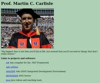 Martincarlisle.com(Martin Carlisle's) Screenshot